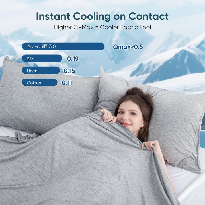 Gary Cooling Blanket –  3.0, Q-Max>0.5, Multi-Size Options | Stornfield