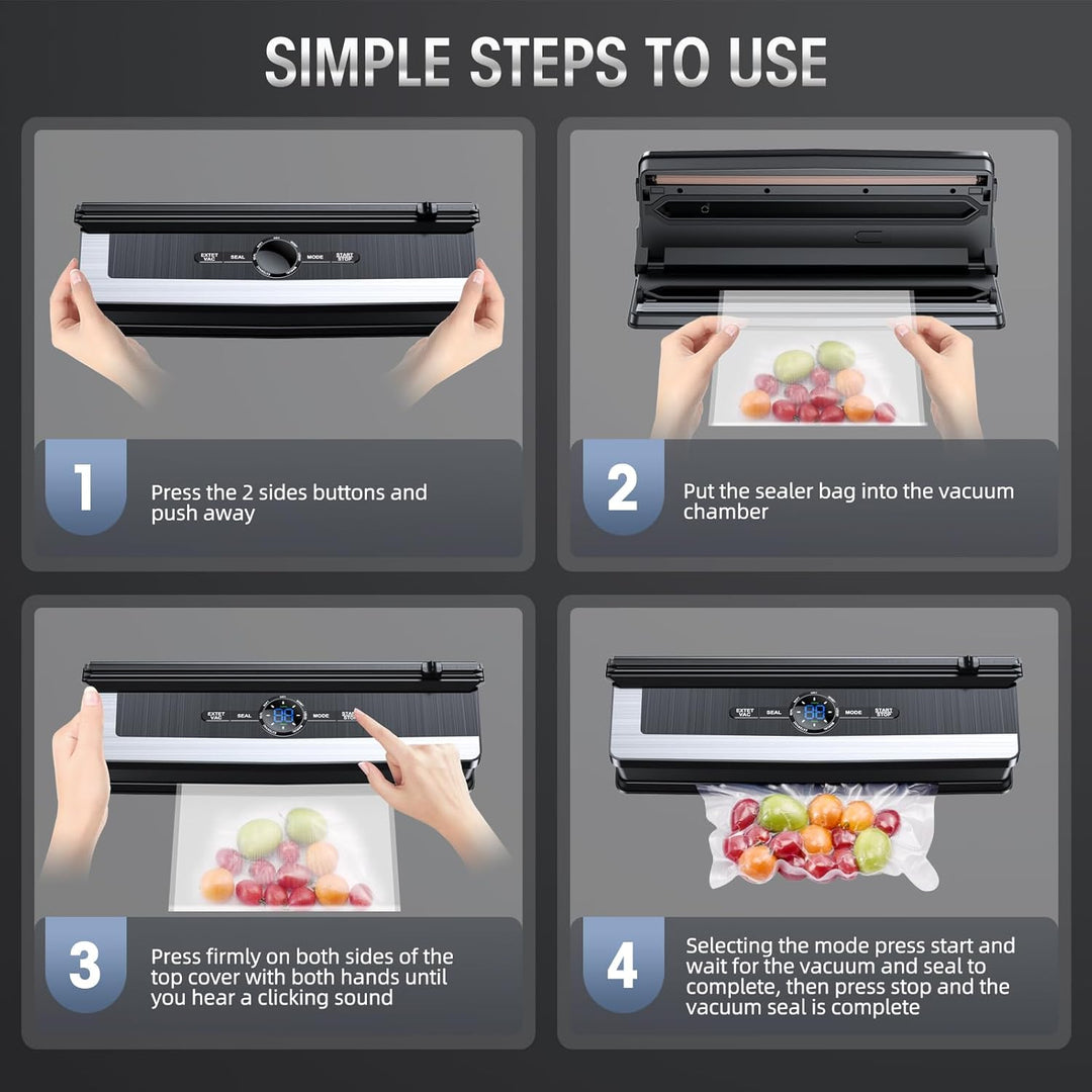 Stornfield | 8-in-1 Vacuum Sealer with Integrated Cutter