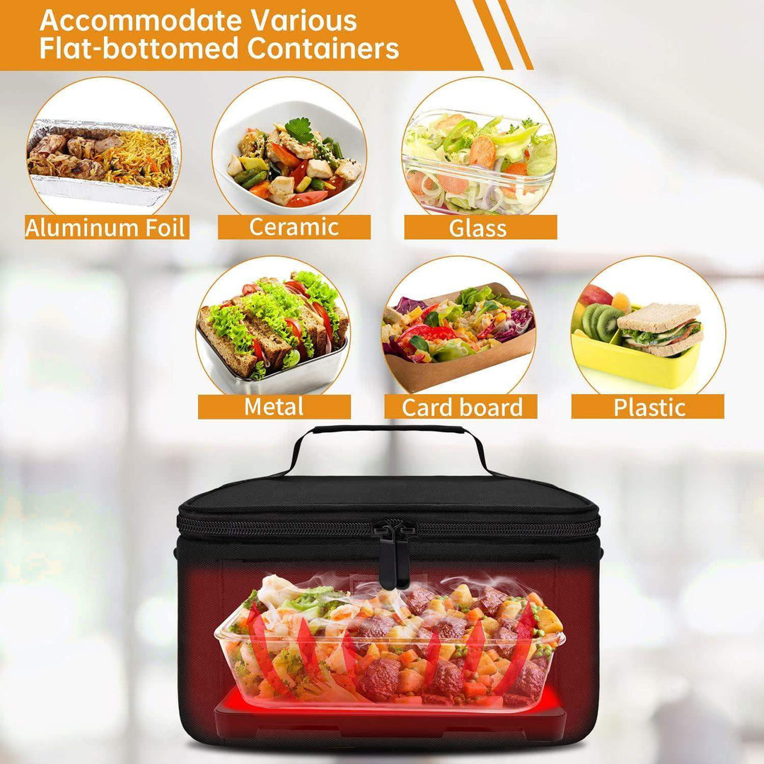 HeatGo Pro – Electric Portable Food Warmer Lunchbox with 3-in-1 Connection | Stornfield