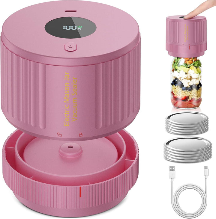 Stornfield | Electric Jar Vacuum Sealer Kit - Preserve freshness quickly!