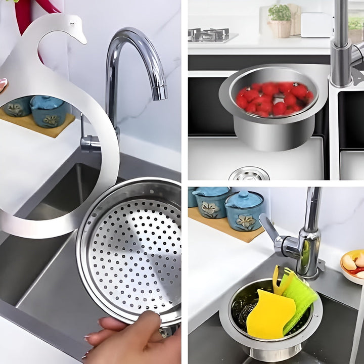 Drain Strainer – Practical Kitchen Accessory | Prevents Clogs | Stornfield