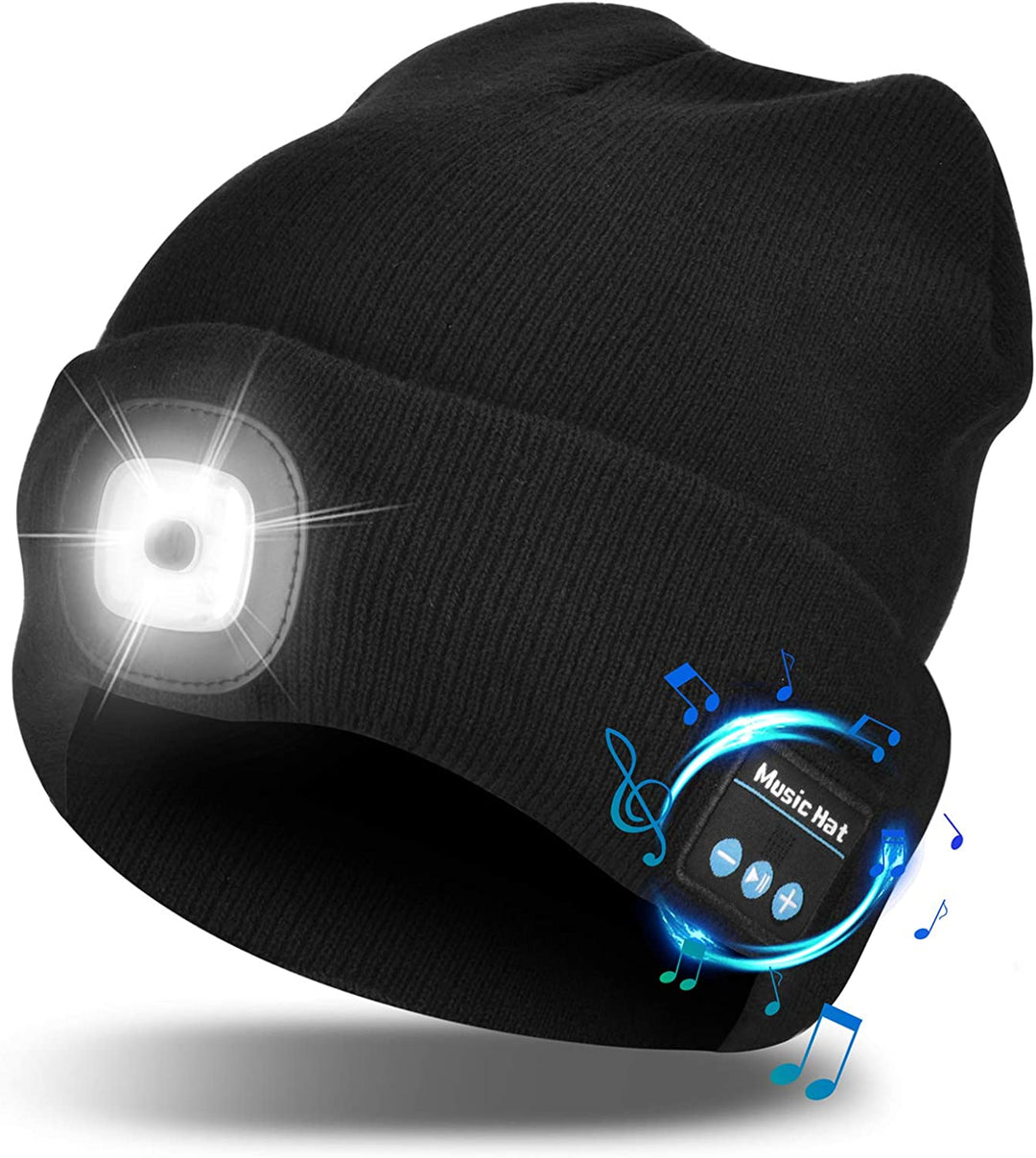 Stornfield | Bonnet Bluetooth Lumineux Casque Sans Fil
