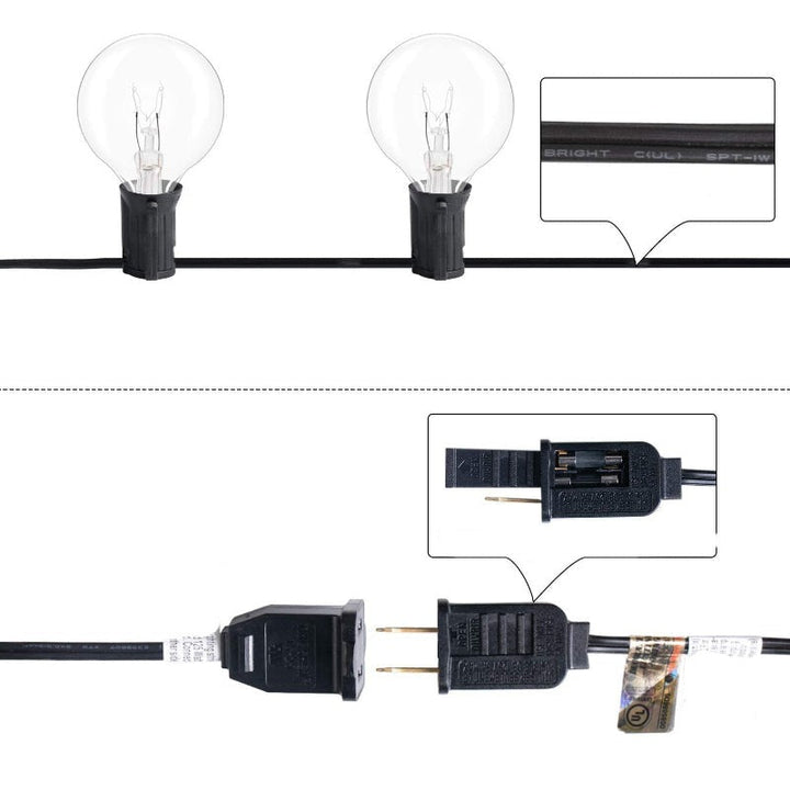 Stornfield | Royaleva Outdoor Dimmable String Lights - 20ft LED Ambient Lighting
