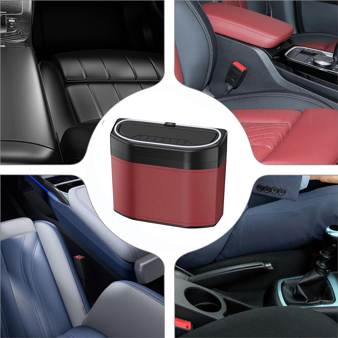 Stornfield | Smell-Proof Car Trash Can with Touch Light – Lurevo