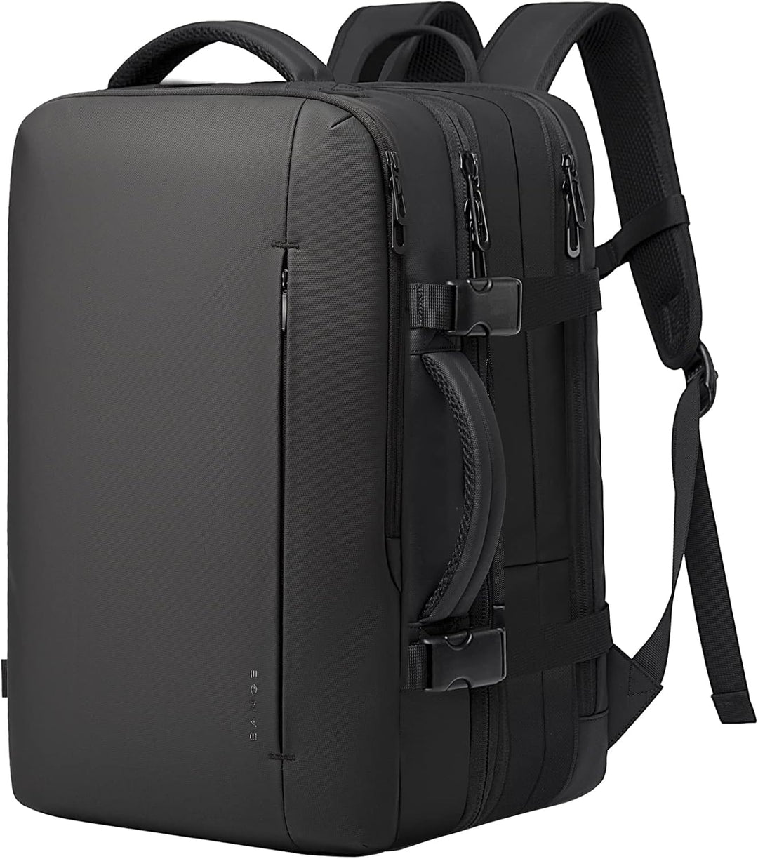 Expandable 26–45L Waterproof Travel Backpack with Laptop Sleeve & Duffle Carry | Stornfield