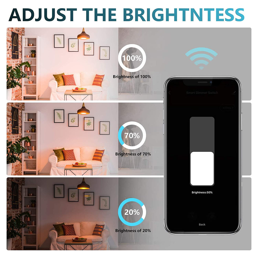 Smart Dimmer Dimmer Switch Touch with Remote Control | Stornfield