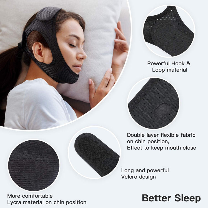 Stornfield | Anti-snoring Chin Strap for Sleep Apnea