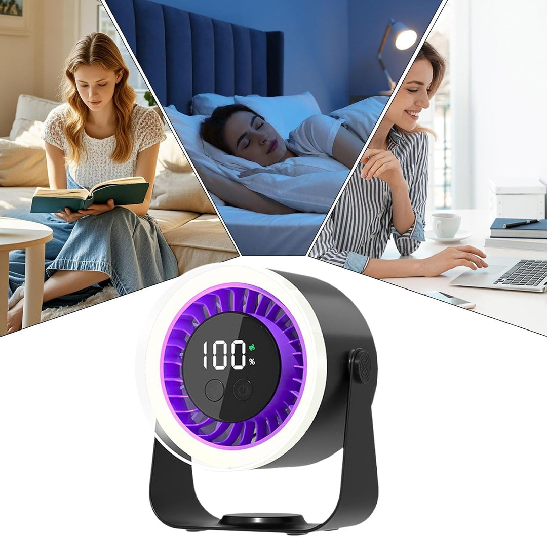 Silent Desk Fan – Auralis | Stornfield