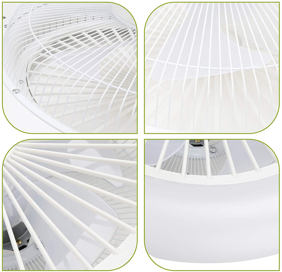 Ceiling fan with lighting 80W with remote control | Stornfield