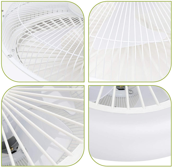 Ceiling fan with lighting 80W with remote control | Stornfield