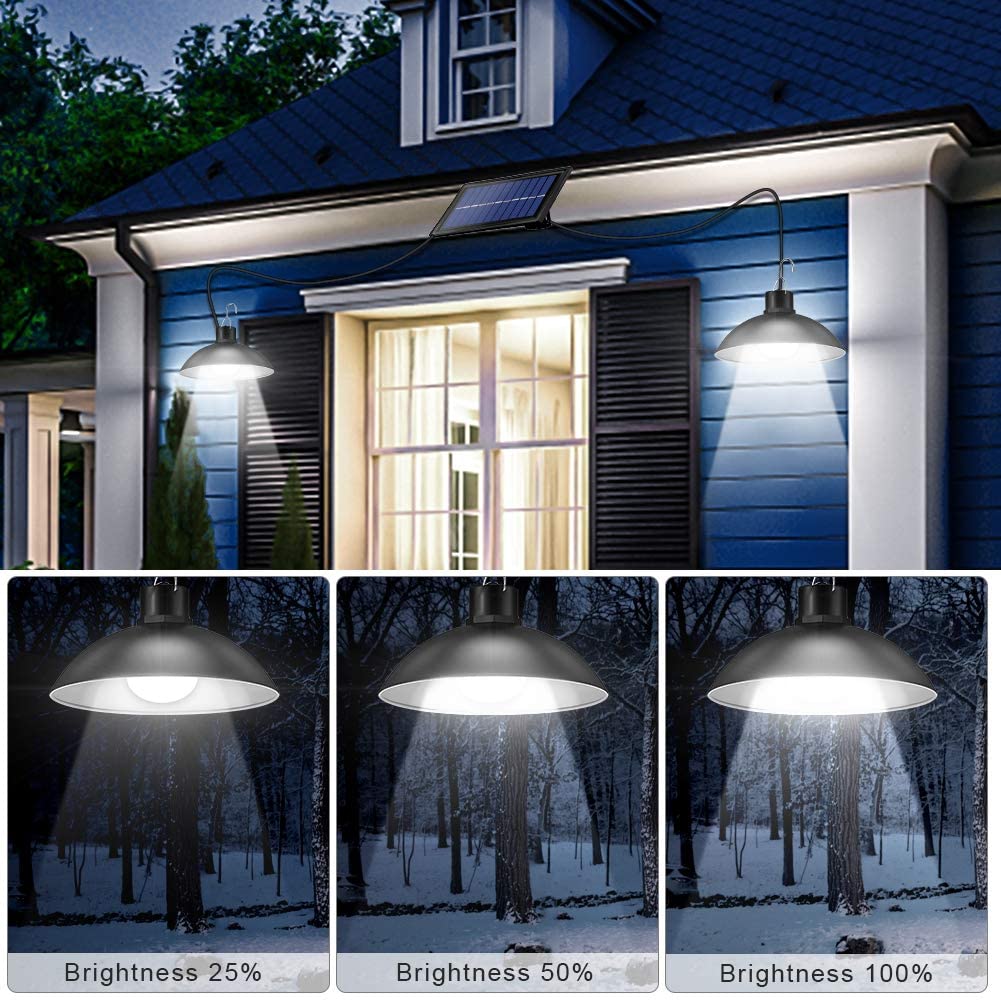 SolarDuo LED Lamp Set on Solar Energy with Remote Control | Stornfield