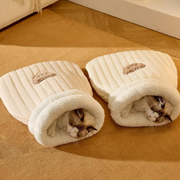 3-Layer Pet Sleeping Bag for Cats & Small Dogs Stornfield
