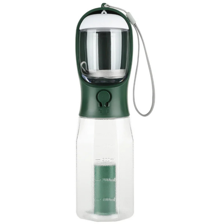 TrailBuddy™ – 3-in-1 Dog Water Bottle with Food Box | Stornfield