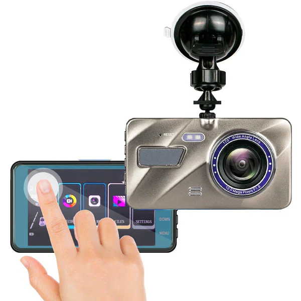 Stornfield | Wireless Front And Rear Dash Cam Dashboard Camera For Car With Night Vision