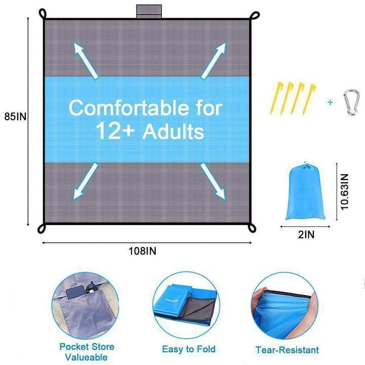 Stornfield | Lightweight Waterproof Beach Blanket