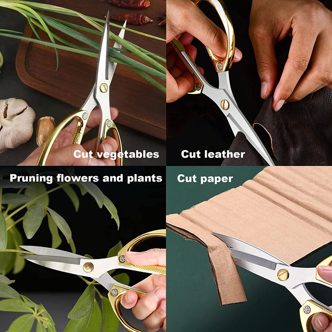 Stornfield | Kitchen Shears Heavy Duty 2-Piece Kitchen Scissor Set, Professional Heavy Duty Poultry Shears Fast