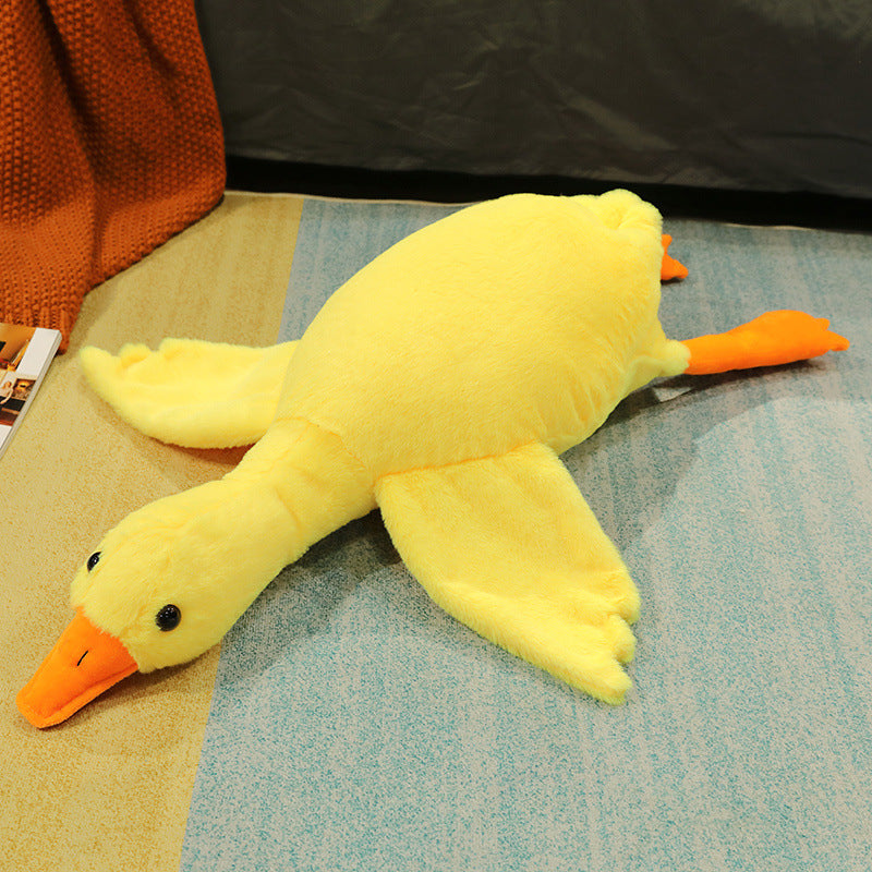 Stornfield | Large White Goose Marionette Plush Pillow