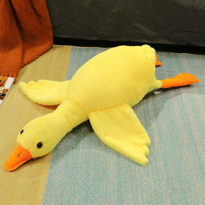 Stornfield | Large White Goose Marionette Plush Pillow