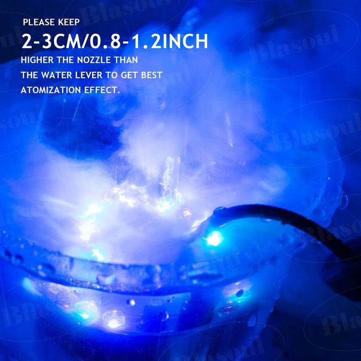 Nebelmacher, 12 LED Mister Foggers for indoor fountains, humidifiers, fog machines | Stornfield
