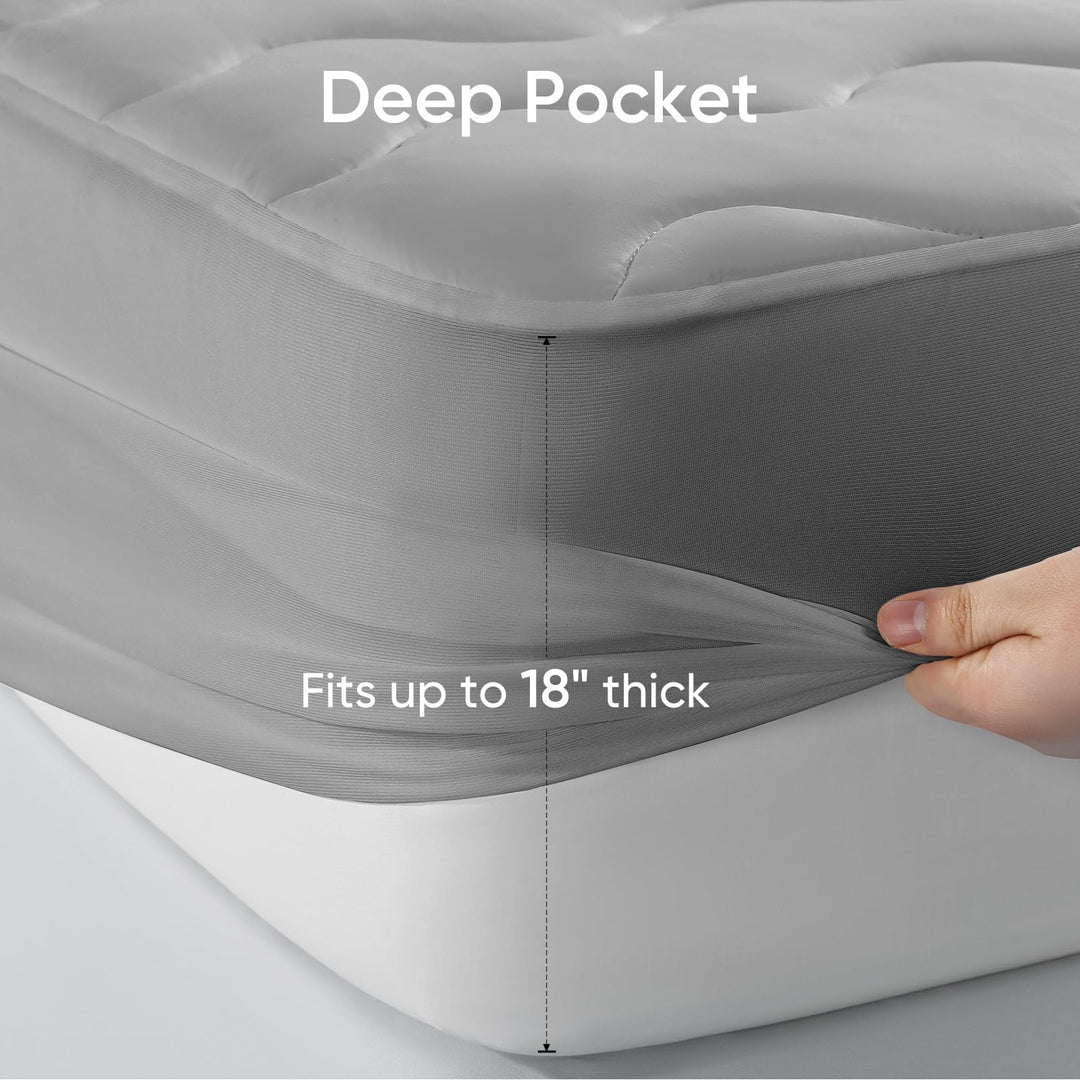 Stay Cool with Q-Max 0.5 — The Ultimate  3.0 Cooling Fitted Sheet by Elegear | Stornfield