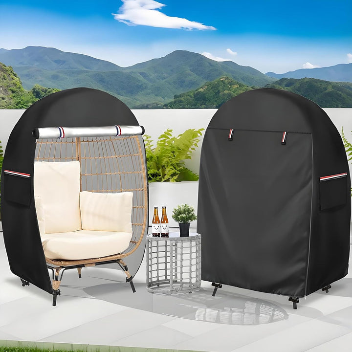 Stornfield | Waterproof Egg Chair Cover with Double Zipper – Solara