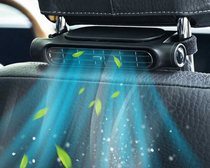 Stornfield | 3 Speeds USB Car Cooling Fan & Headrest Mount – AutoBreeze (1+1 FREE)