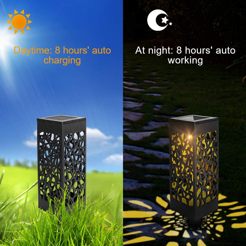 12X Solar Lights LED Path Lights Garden Lighting | Stornfield