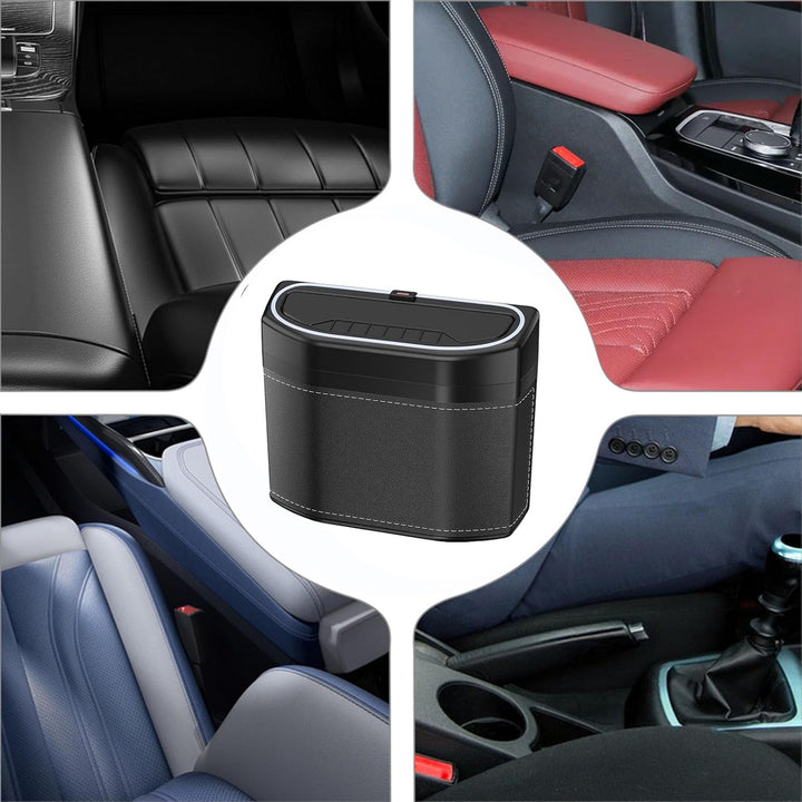 Stornfield | Smell-Proof Car Trash Can with Touch Light – Lurevo