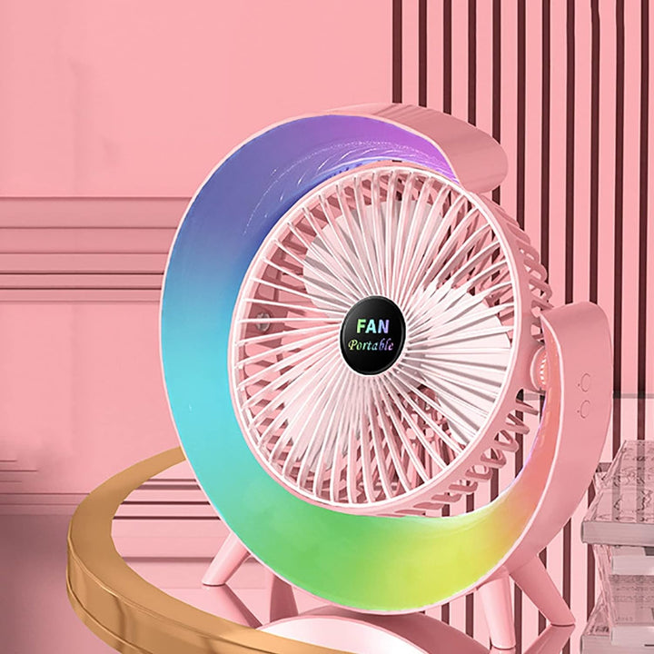 Multifunctional Colorful desktop small fan | Stornfield