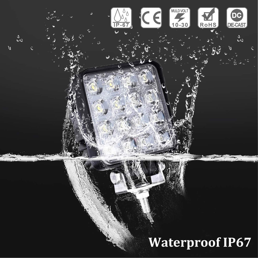 LED Work Spotlight 48W IP67 Reversing Light 2X-10X | Stornfield