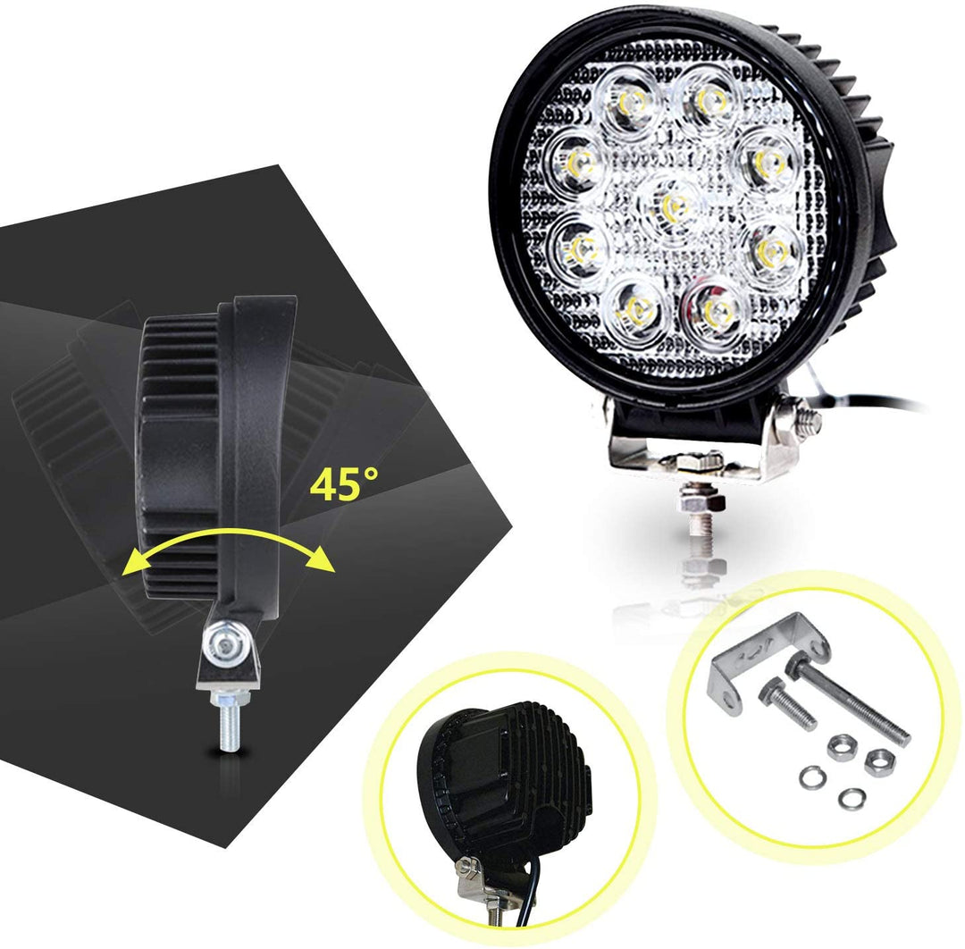 LED Work Spotlight 6X 27W Spotlight | Stornfield