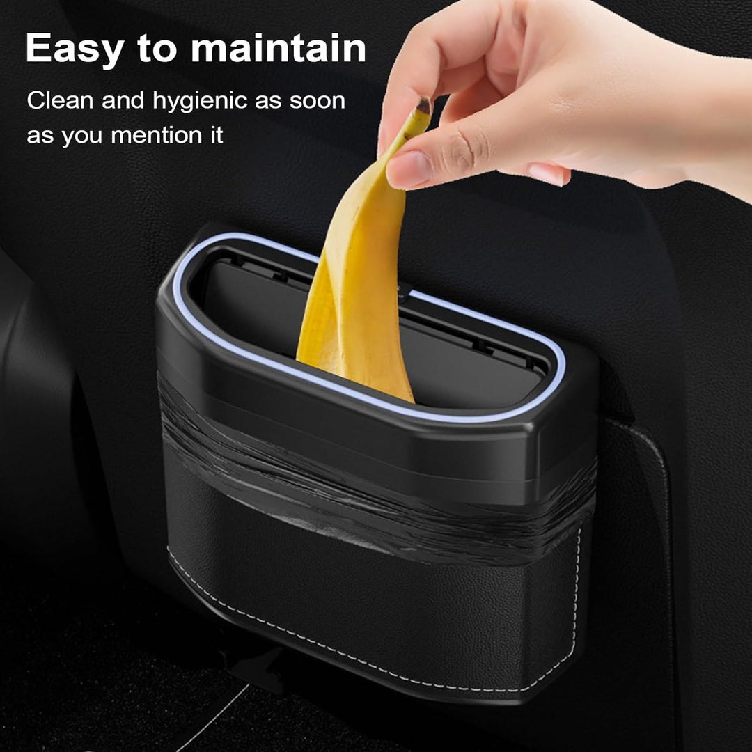 Stornfield | Smell-Proof Car Trash Can with Touch Light – Lurevo