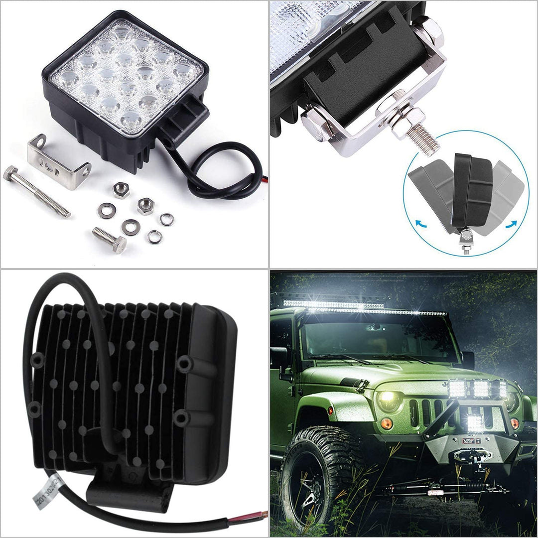 LED Work Spotlight 48W IP67 Reversing Light 2X-10X | Stornfield
