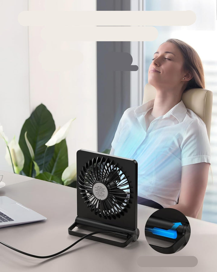 BreezeQuiet - Ultra-quiet and compact table fan for a serene airflow | Stornfield