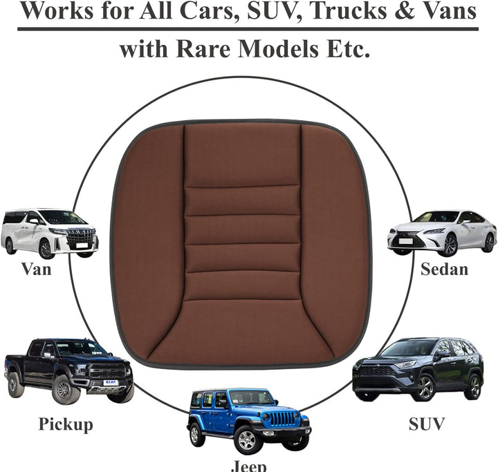 Stornfield | Comfort Memory Foam Car Seat Cushion