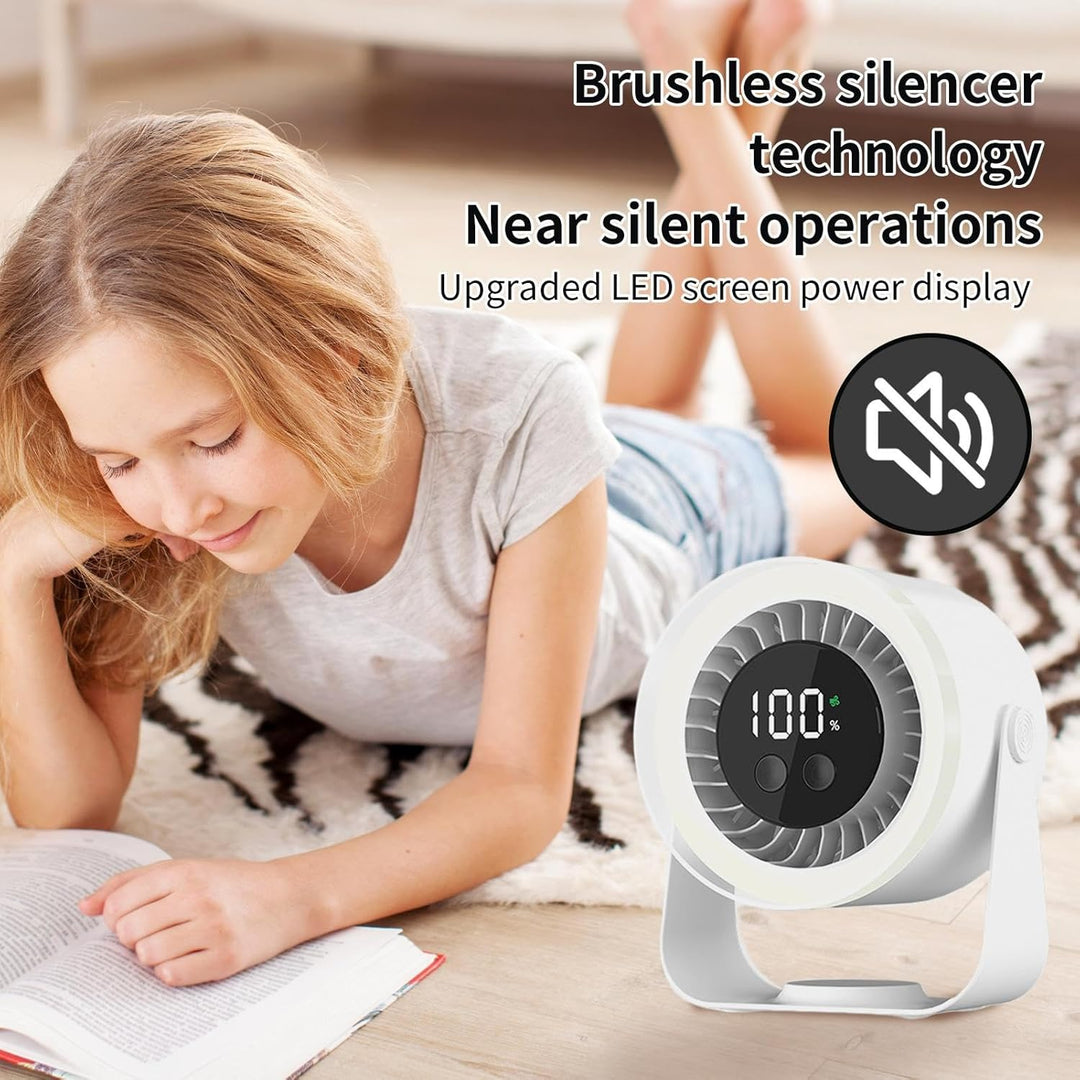 Silent Desk Fan – Auralis | Stornfield