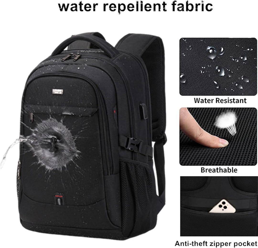 Water-Resistant Laptop & Travel Backpack with Organised Compartments | Stornfield