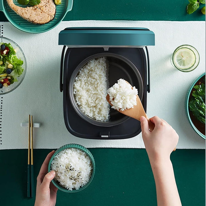 MiniChef 1.2L Rice Cooker – Compact Multicooker with Steaming Function and One-Button Control | Stornfield