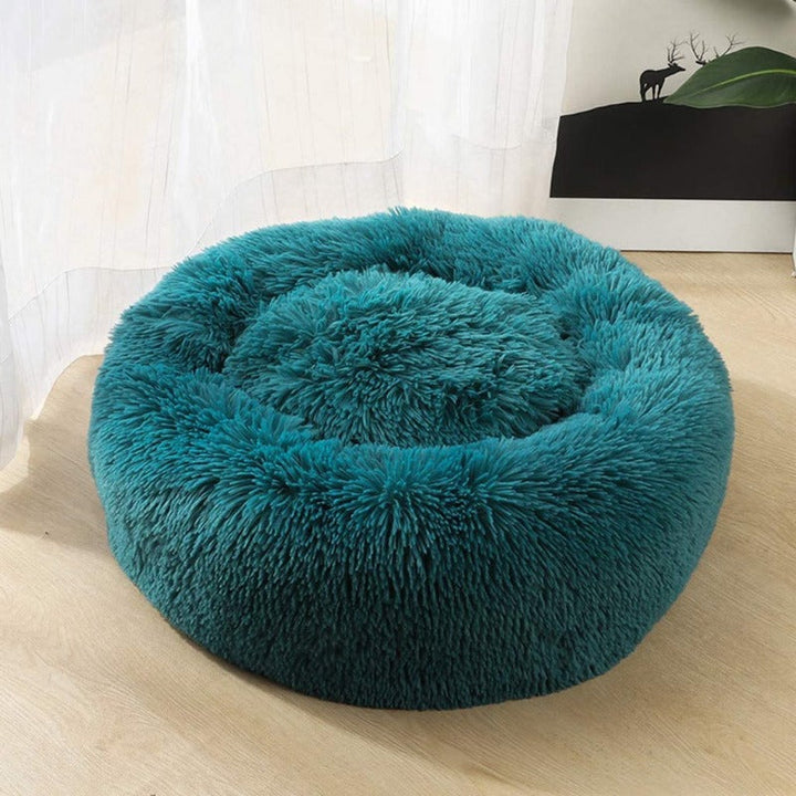 Stornfield | Donut Lit pour Chien en Peluche Calmant pour Chiens Petit à Grand