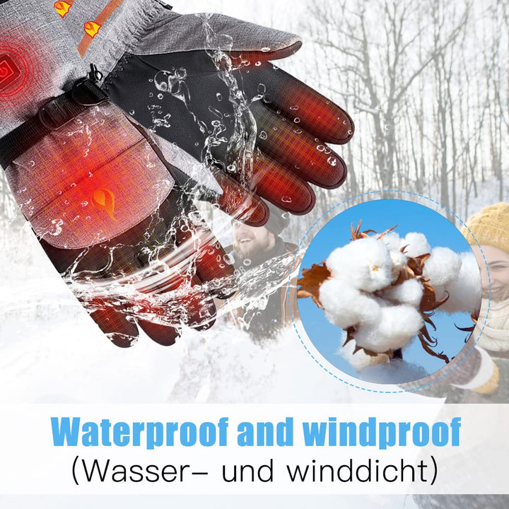 Adjustable Temp 40-55 °C Heated Gloves | Stornfield