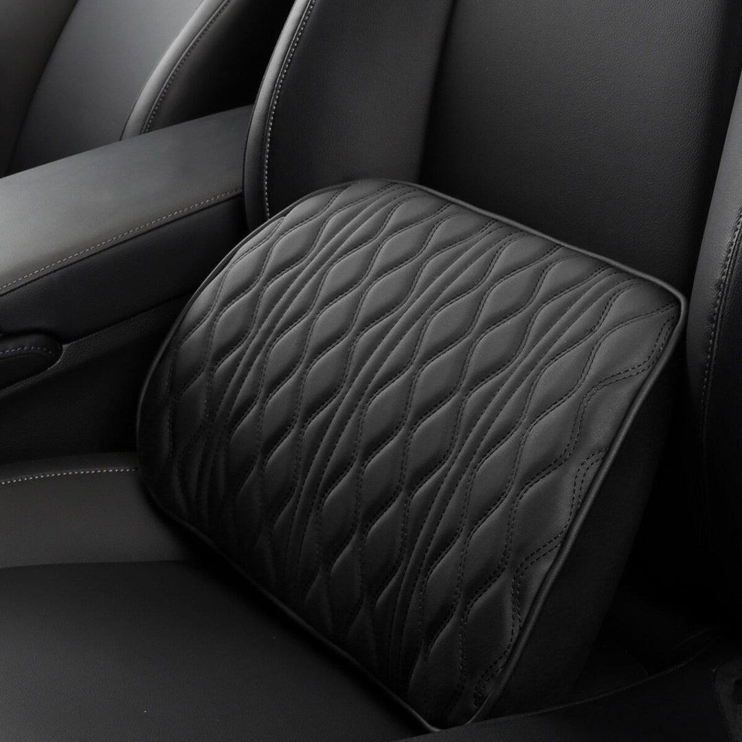 Stornfield | Leather Travel Cushion Set with Memory Function