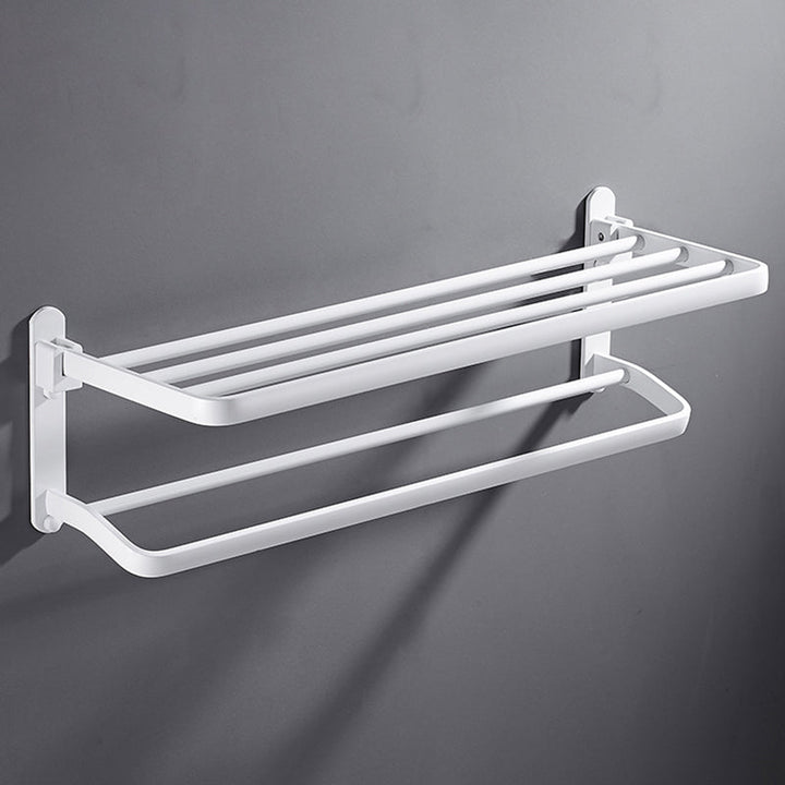 Stornfield | White Bathroom Accessories Hardware Set Modern Bathroom Accessories Set, Towel Rack