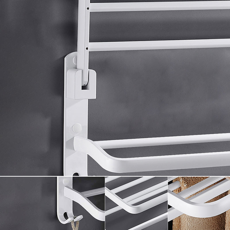 Stornfield | White Bathroom Accessories Hardware Set Modern Bathroom Accessories Set, Towel Rack