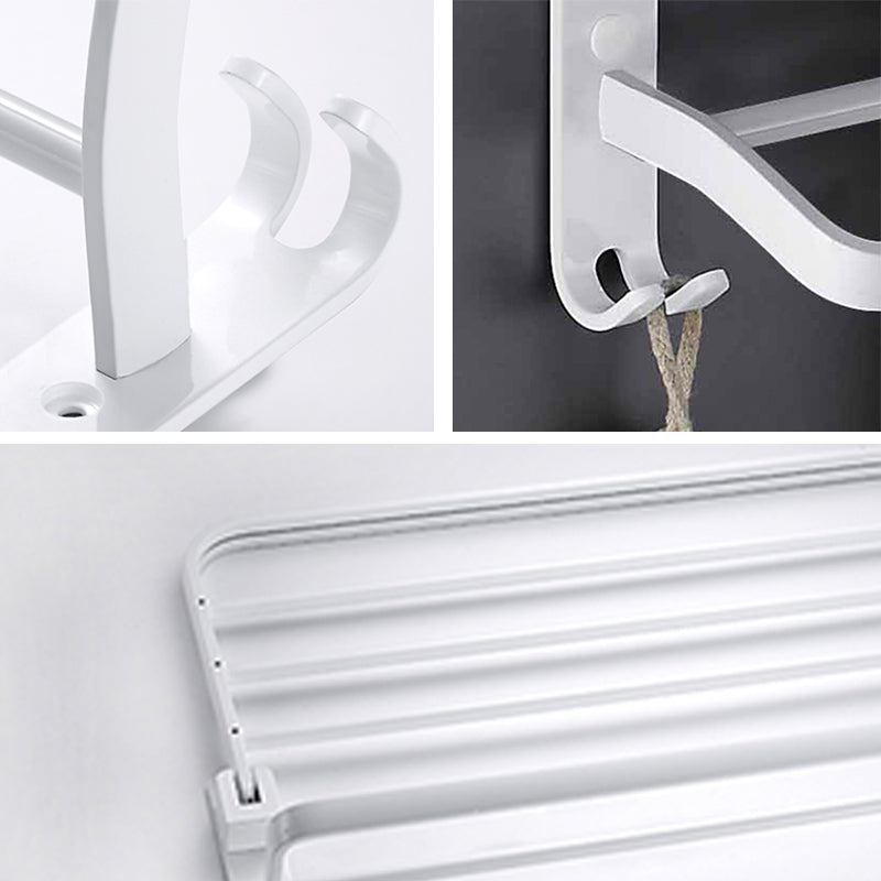 Stornfield | White Bathroom Accessories Hardware Set Modern Bathroom Accessories Set, Towel Rack