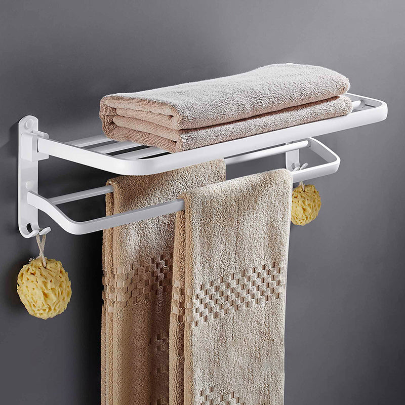 Stornfield | White Bathroom Accessories Hardware Set Modern Bathroom Accessories Set, Towel Rack
