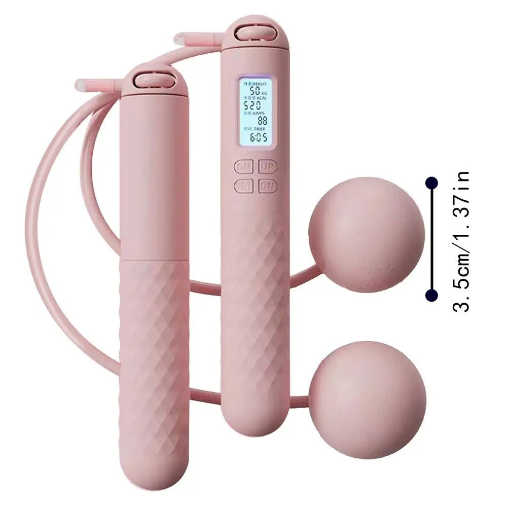 Wireless Jump Rope with Counter – Weighted Handles for Home Cardio Workouts | Stornfield