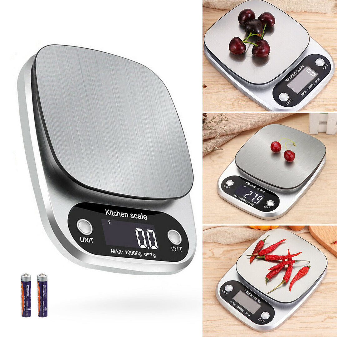 Digital kitchen scale, 10 kg capacity. | Stornfield