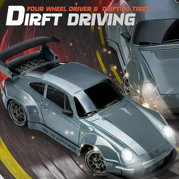Stornfield | Retro Drift Master – 4WD RC Car with LED Lights