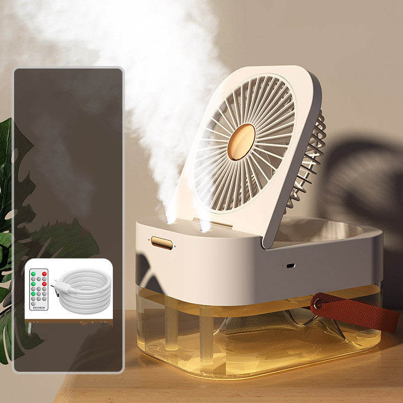 Portable Spray Fan With Night Light | Stornfield