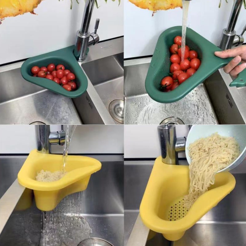 Triangular Corner Kitchen Drain Basket | Stornfield